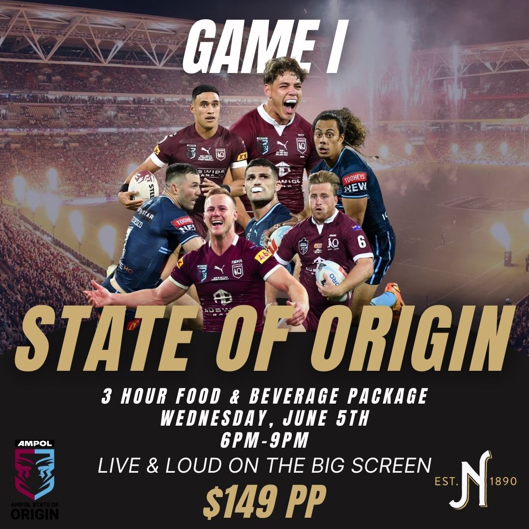 State of origin party at the normanby hotel, Wed June 5