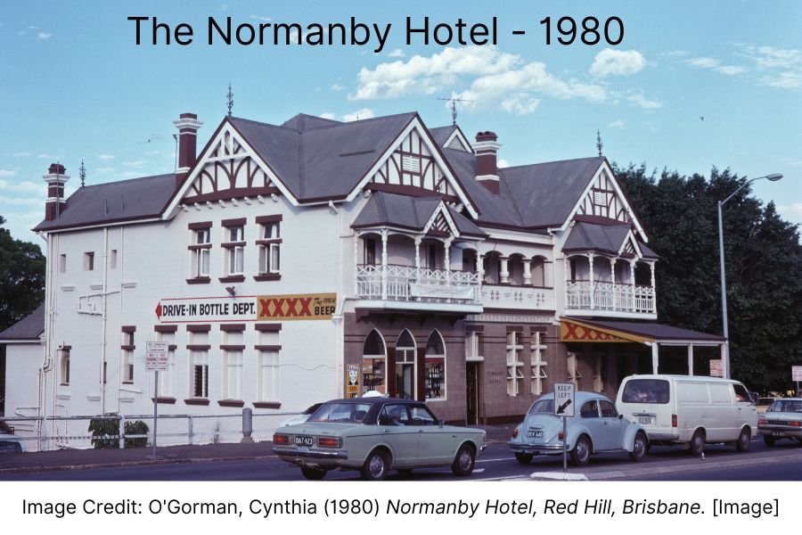 the normanby hotel in 1980