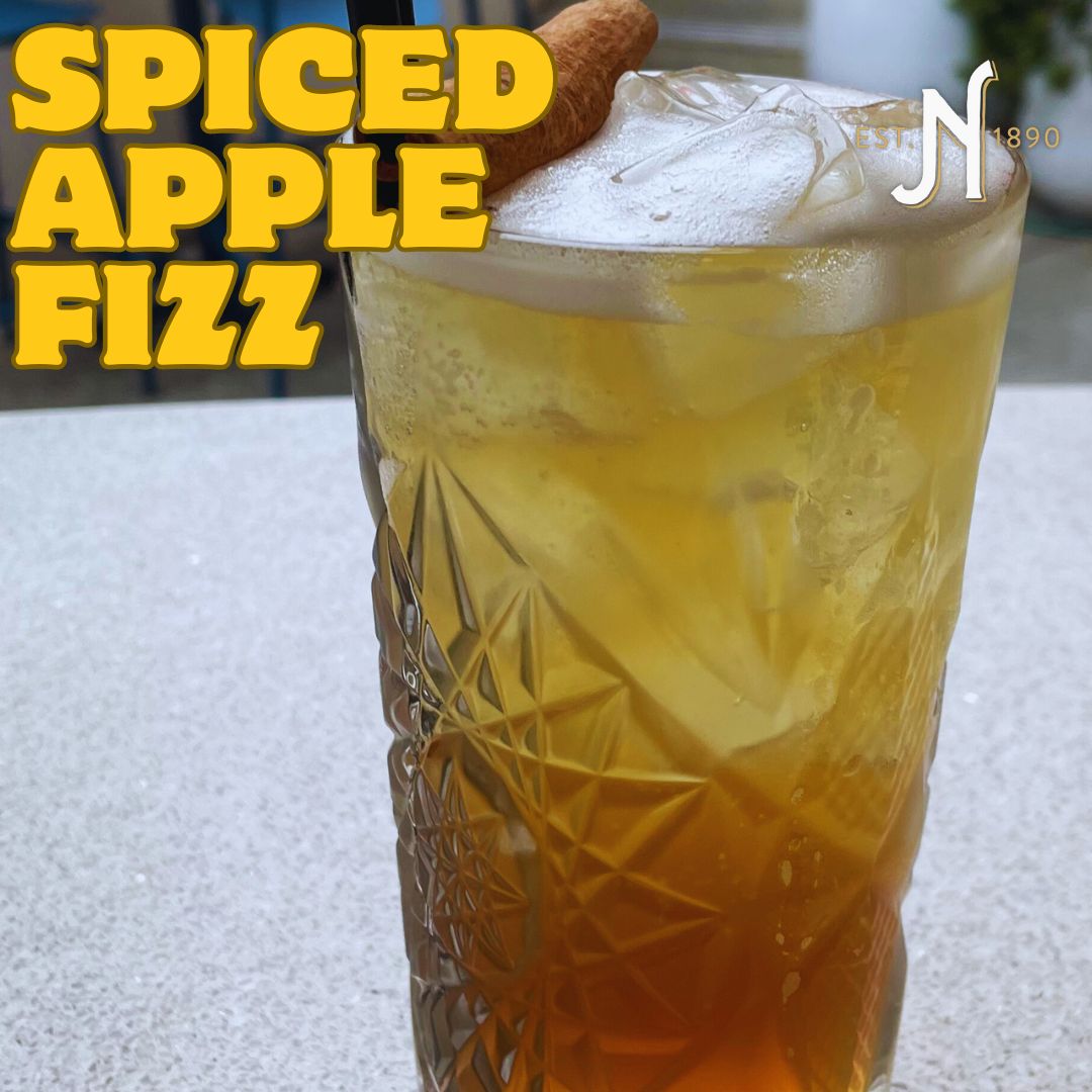 Spiced apple fizz at the normanby hotel