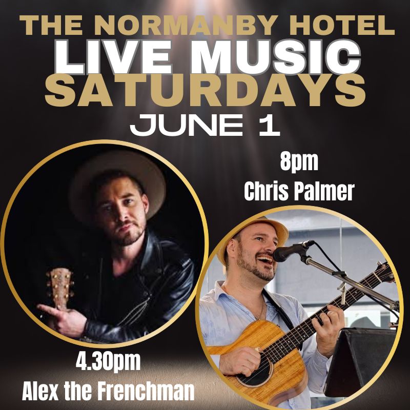 live music at the normanby hotel on saturday june 1