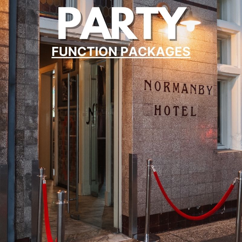 entrance to the normanby hotel for functions