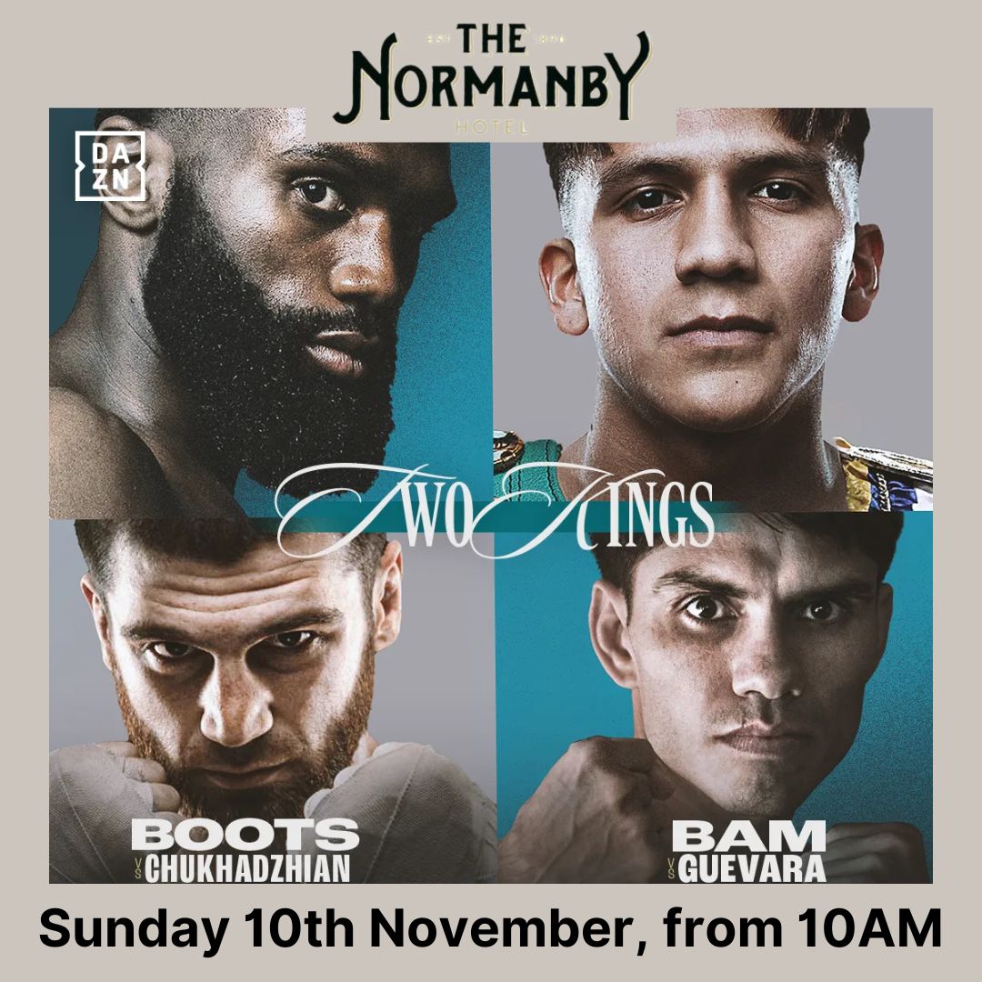 IBF Welterweight World Title boxing match playing live at the normanby hotel