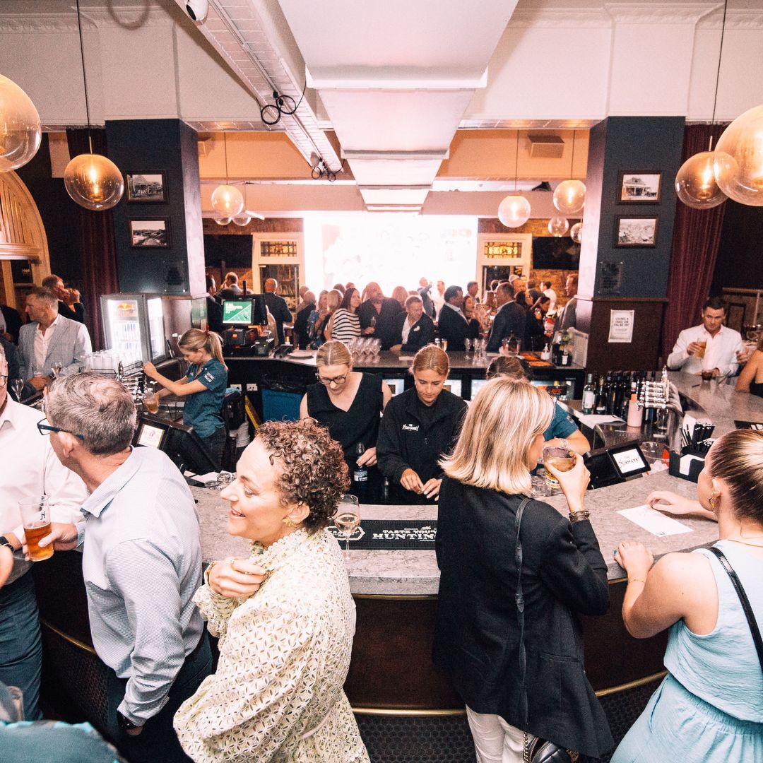 a function being held at the normanby hotel in the public bar