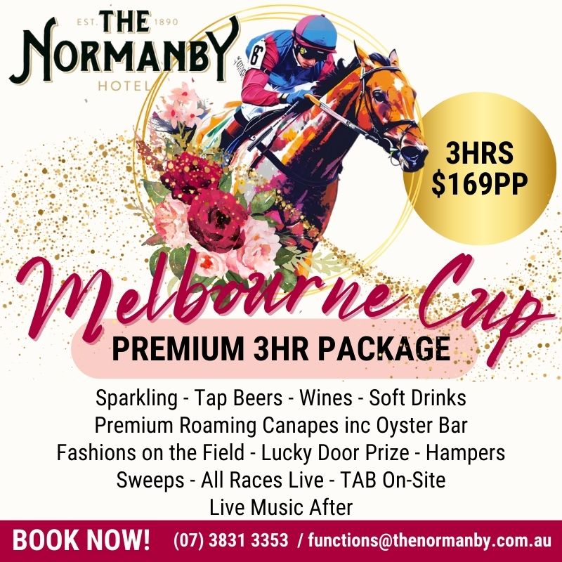 melbourne cup 3 hour premium package at the normanby hotel