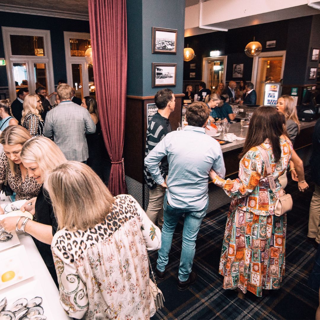 a birthday party at the normanby hotel in the public bar